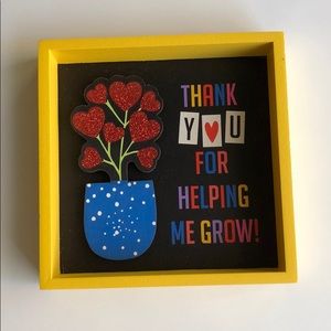 Shadow box wall/desk decor